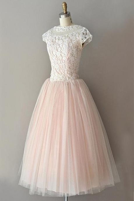 Pink Short Homecoming Dress ,
